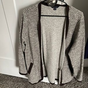 Lands end open cardigan 1x